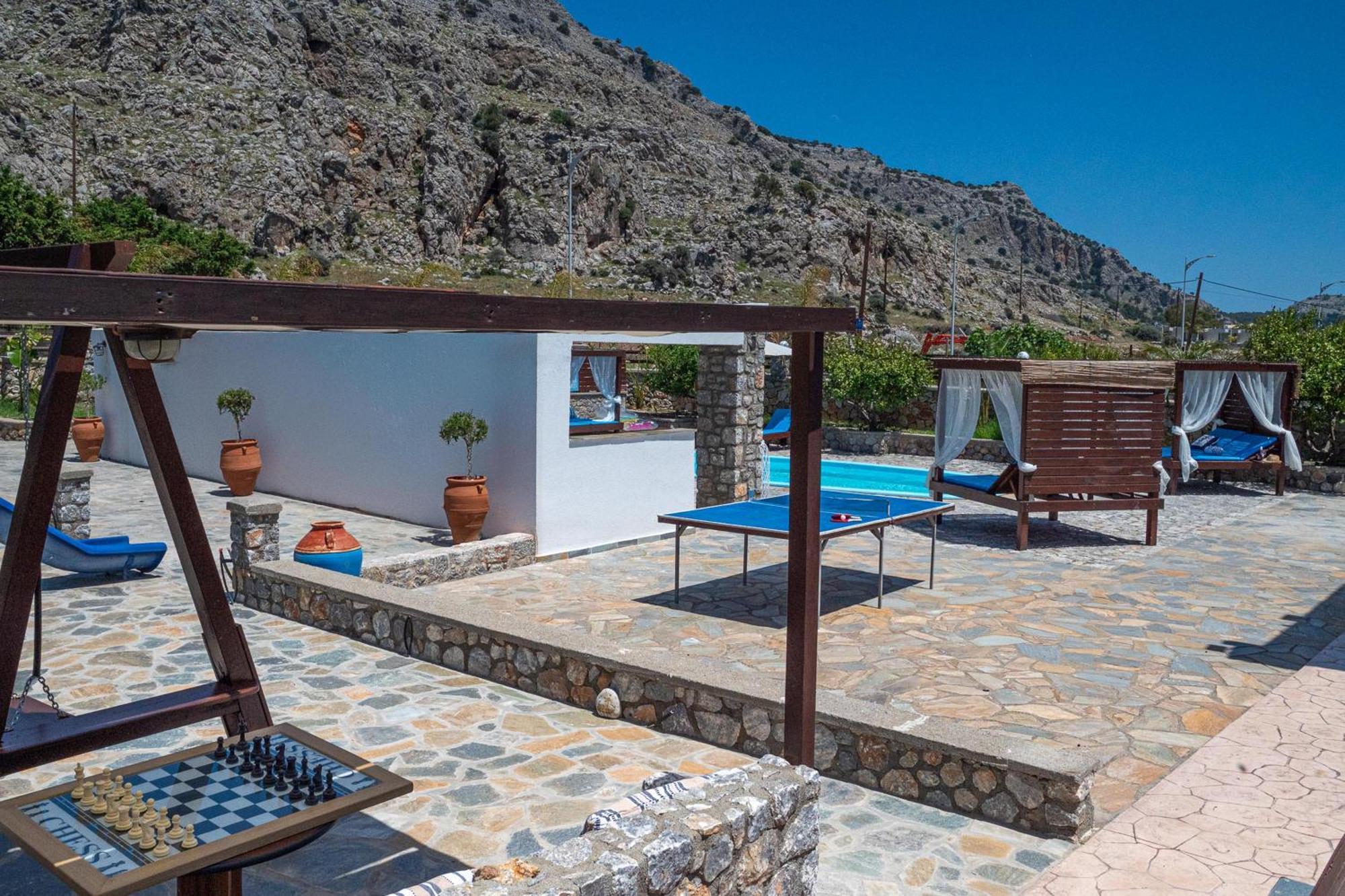Maripaul Family Villa Lardos Exterior foto